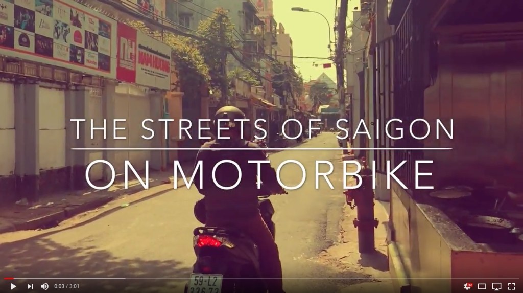 The Streets of Saigon on&nbsp;Motorbike