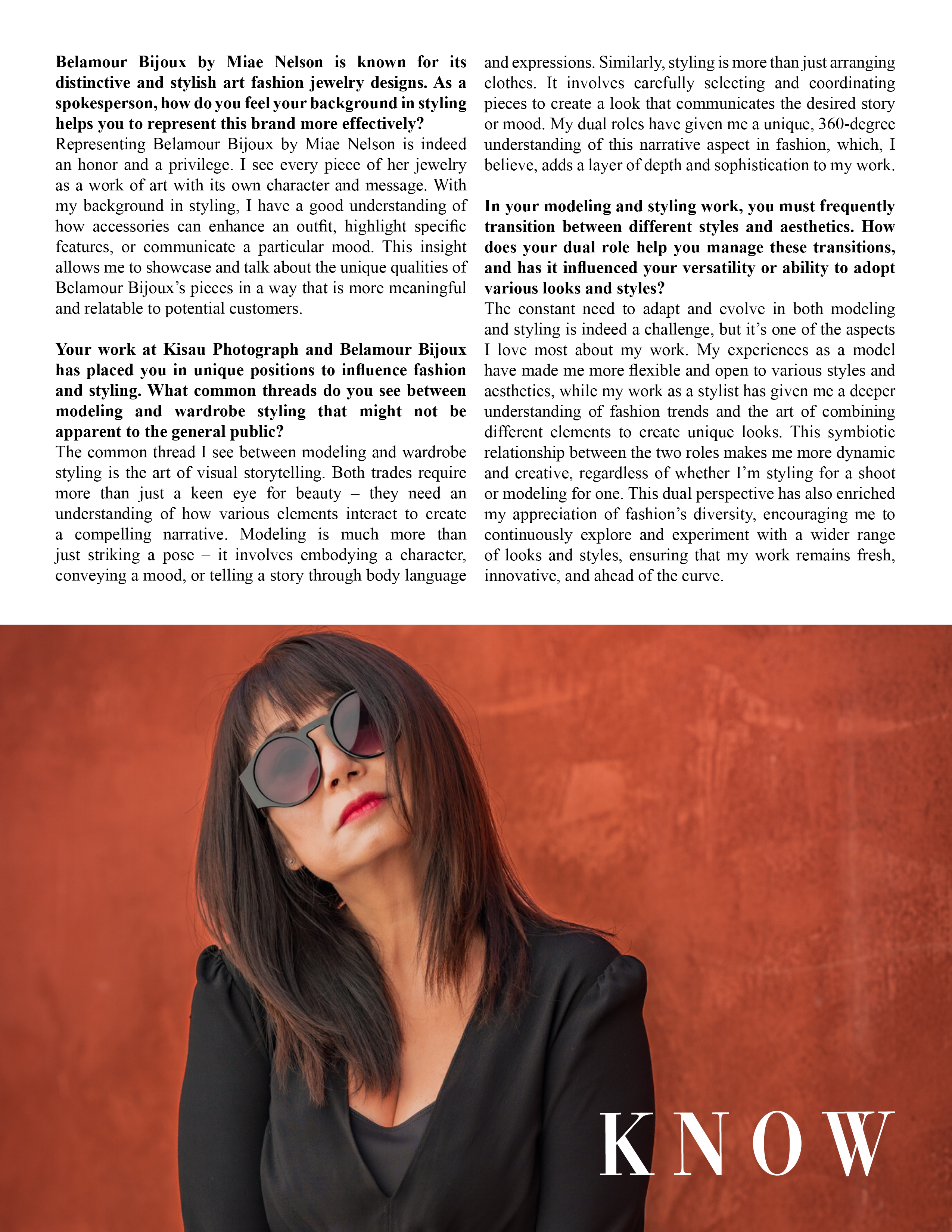 Hannah Dor. Kisau Photography by Paul Tocatlian