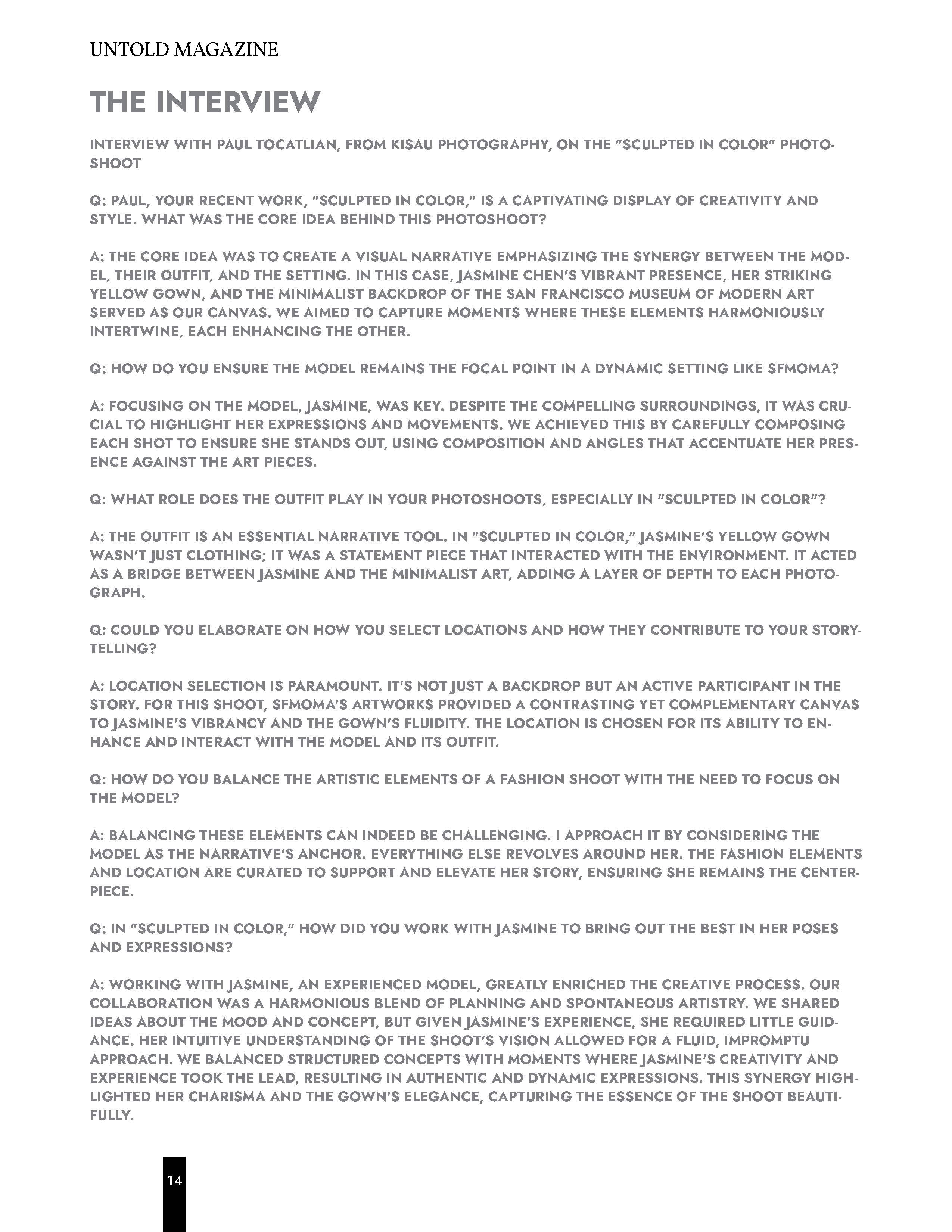 Kisau Photography by Paul Tocatlian