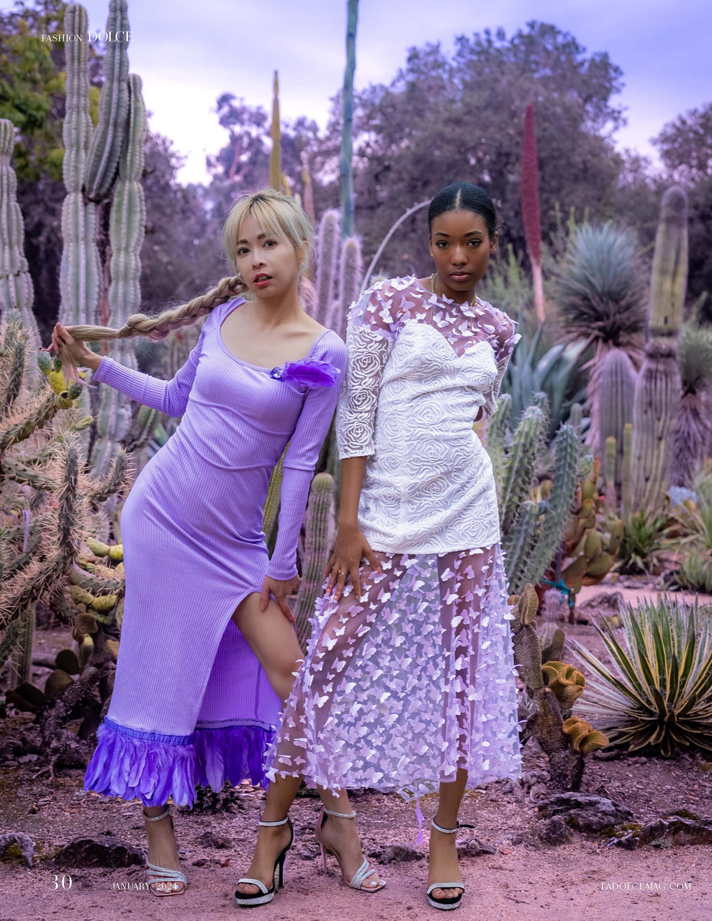 DOLCE Magazine: Purple Gems