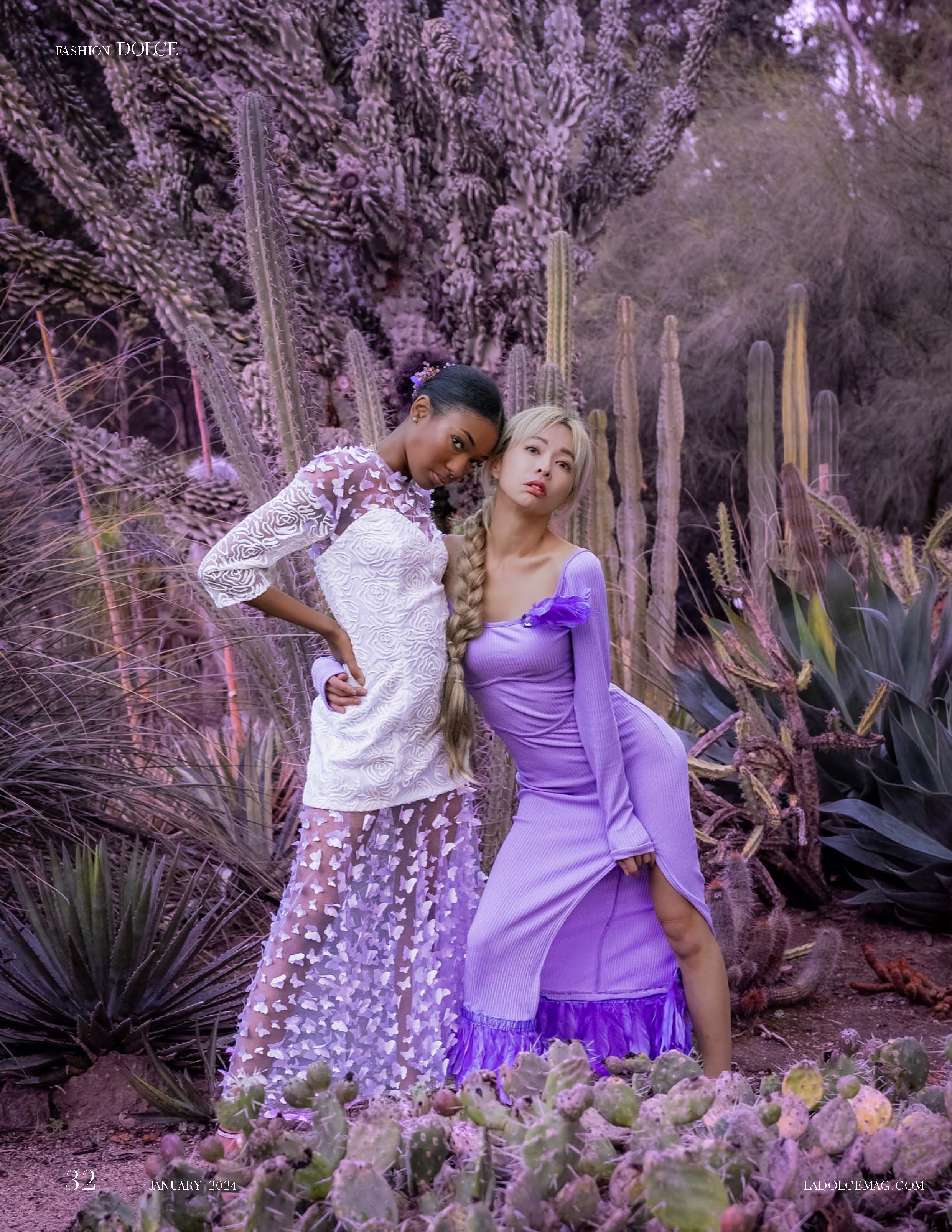 DOLCE Magazine: Purple Gems