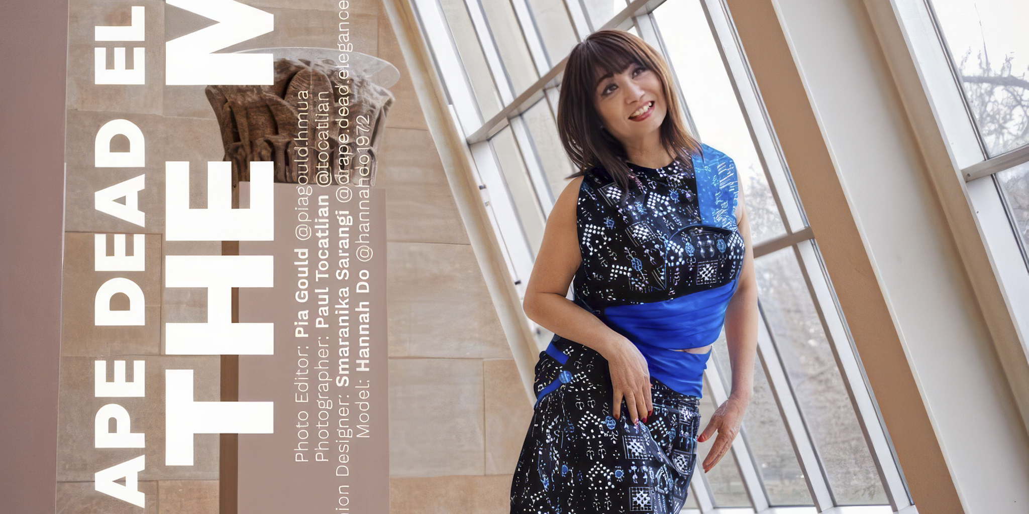 VIGOUR Magazine Presents: ‘Drape Dead Elegance At The Met’ Featuring Hannah Do