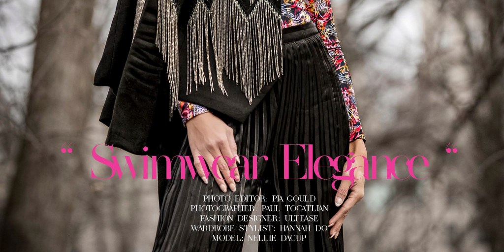 DOLCE Magazine Presents: ‘Swimwear Elegance’ Featuring Nellie Dacup in Ultease&nbsp;Swimwear
