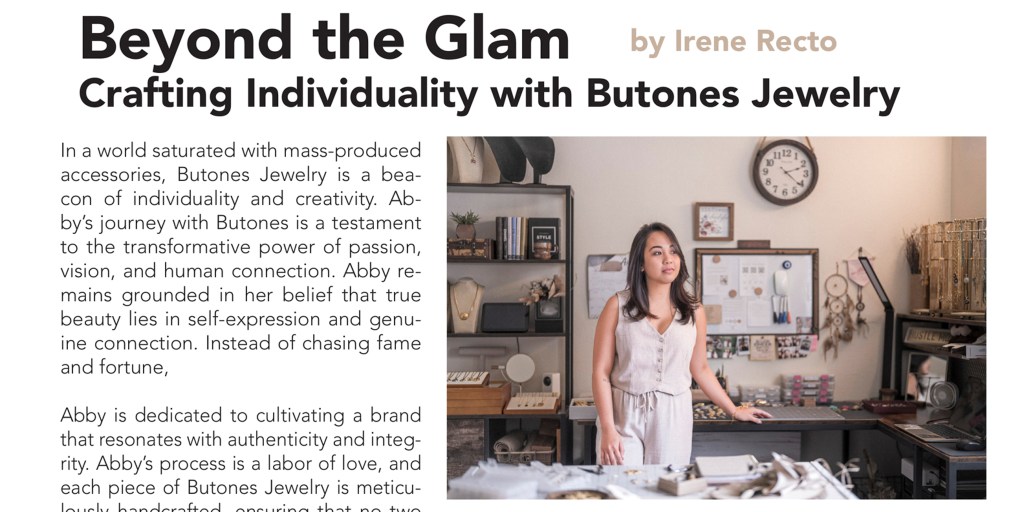 NUE Bay Area Magazine Presents: ‘Beyond the Glam’ Featuring Butones&nbsp;Jewelry