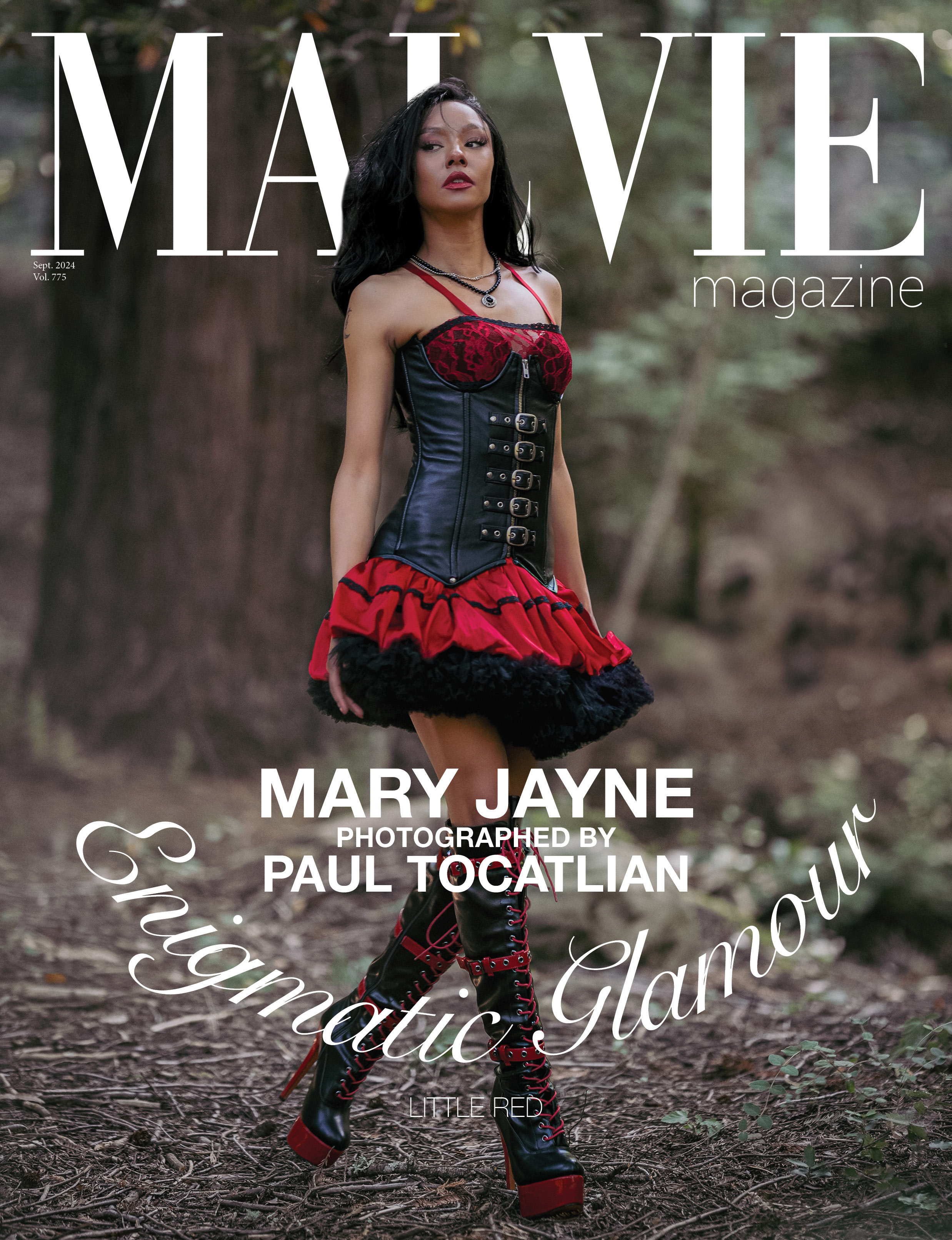 Mary Jayne | Little Red Riding Hood | MALVIE Magazine | Paul Tocatlian | Kisau Photography | Bay Area Photographer