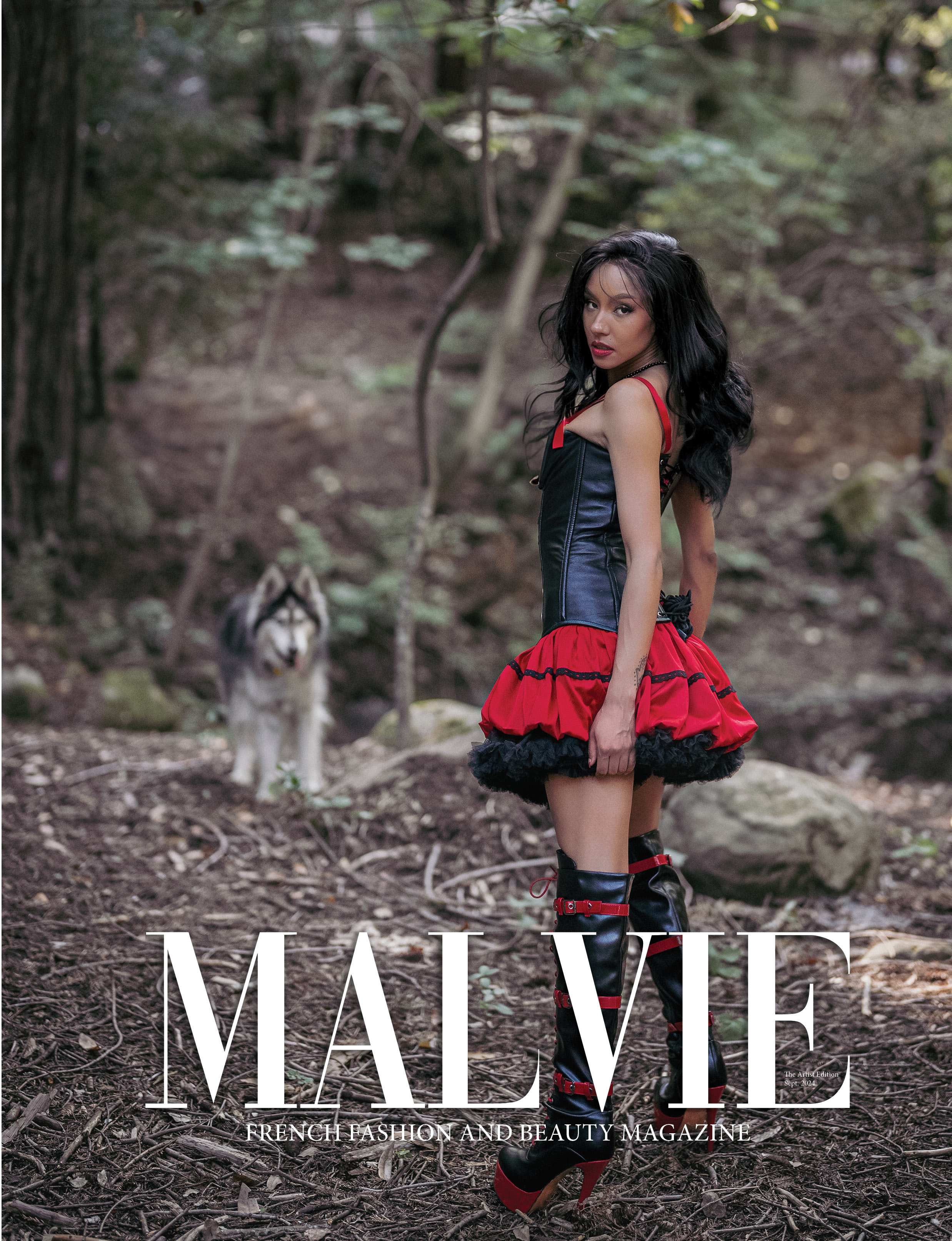 Mary Jayne | Little Red Riding Hood | MALVIE Magazine | Paul Tocatlian | Kisau Photography | Bay Area Photographer
