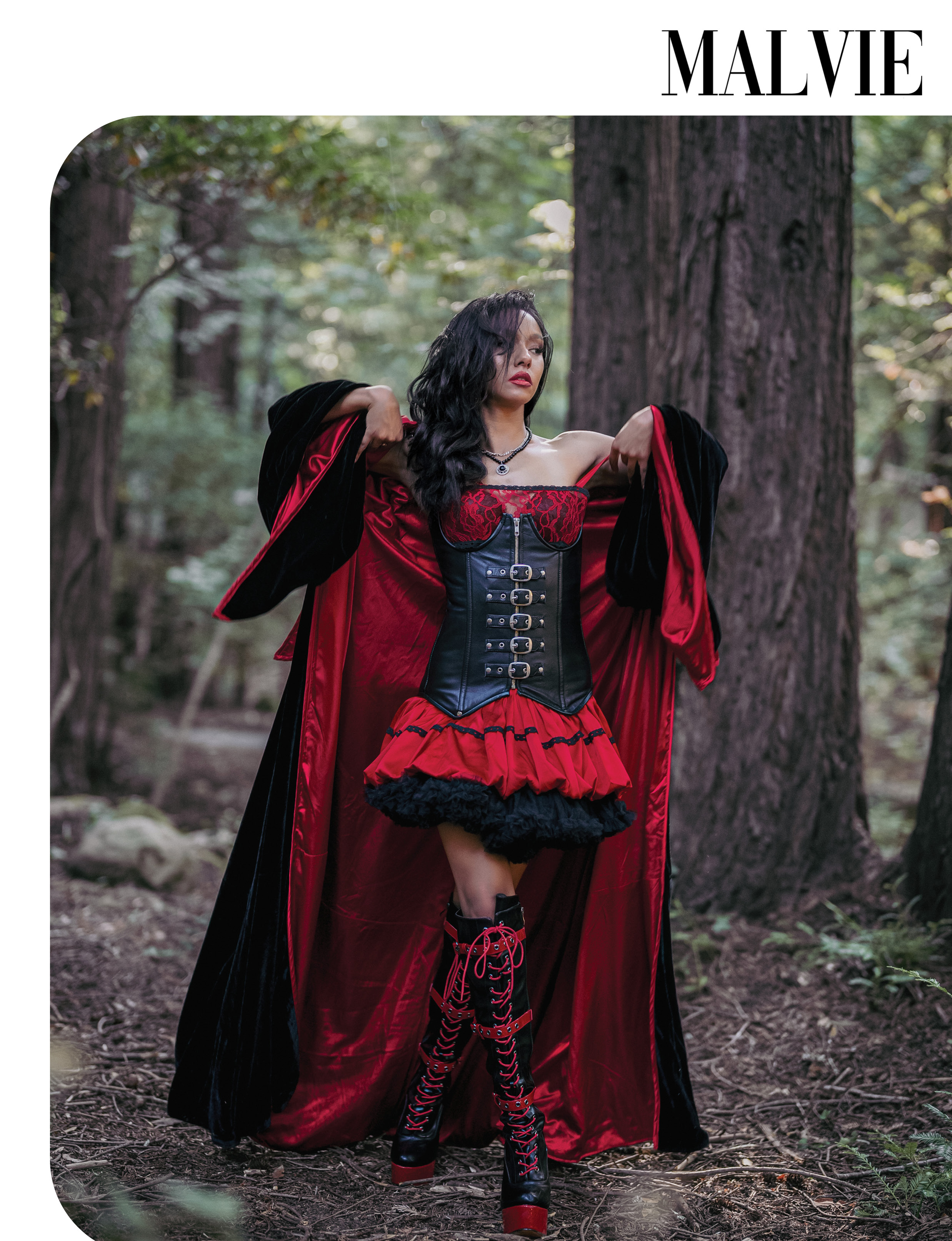 Mary Jayne | Little Red Riding Hood | MALVIE Magazine | Paul Tocatlian | Kisau Photography | Bay Area Photographer