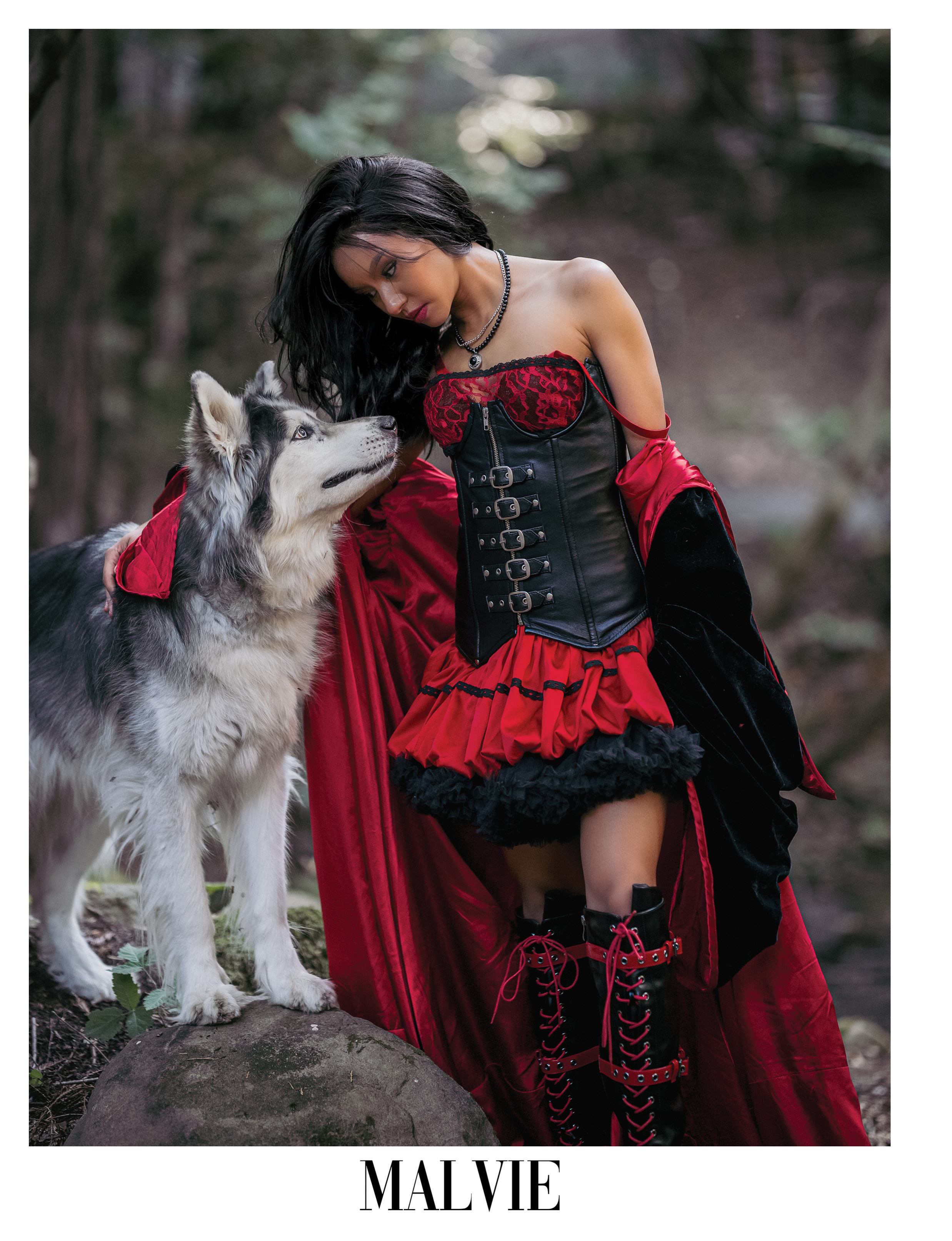 Mary Jayne | Little Red Riding Hood | MALVIE Magazine | Paul Tocatlian | Kisau Photography | Bay Area Photographer