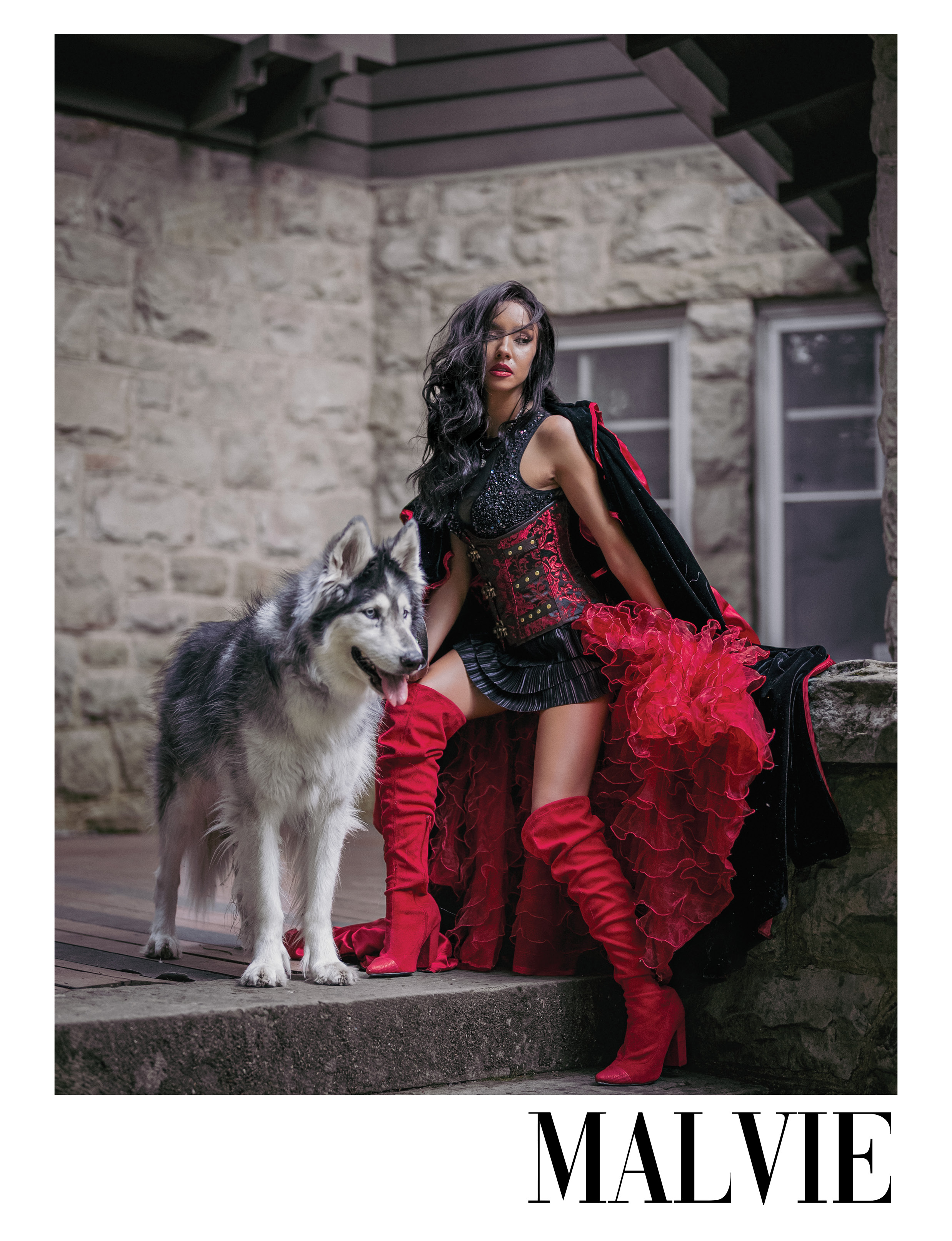 Mary Jayne | Little Red Riding Hood | MALVIE Magazine | Paul Tocatlian | Kisau Photography | Bay Area Photographer