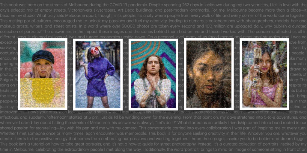 The Votes Are In: The Cover of “The Melbourne Portraits Project: A Photographic Ode” Is&nbsp;Here!