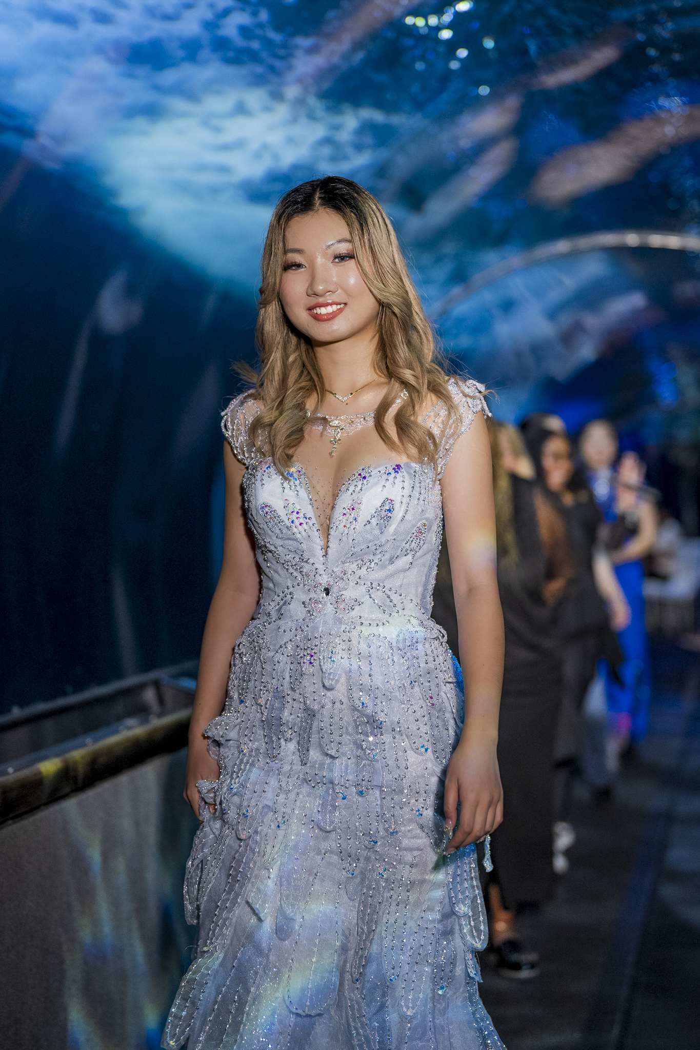 Joanna Jia Couture | "Water of Life" Collection | Aquarium of the Bay | Paul Tocatlian | Kisau Photography