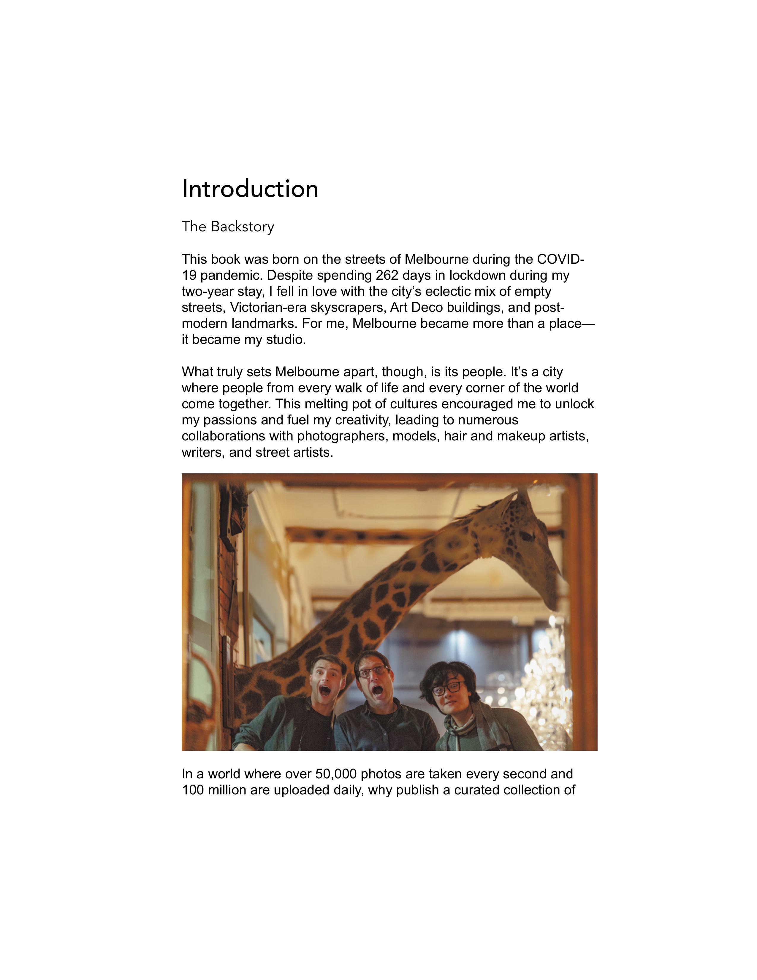 The Melbourne Portraits Project | Introduction