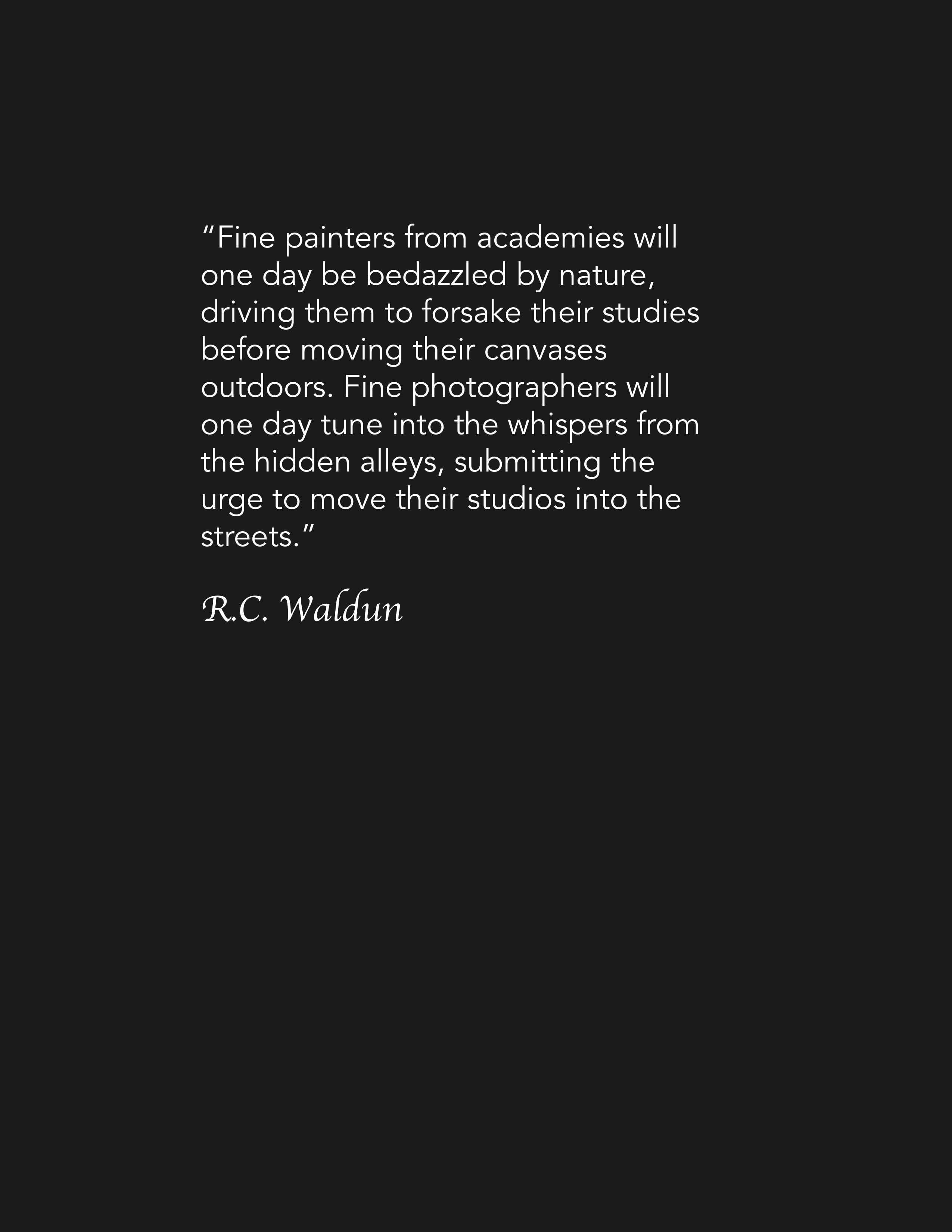 The Melbourne Portraits Project | Chapter 1 | The Street Is My Studio