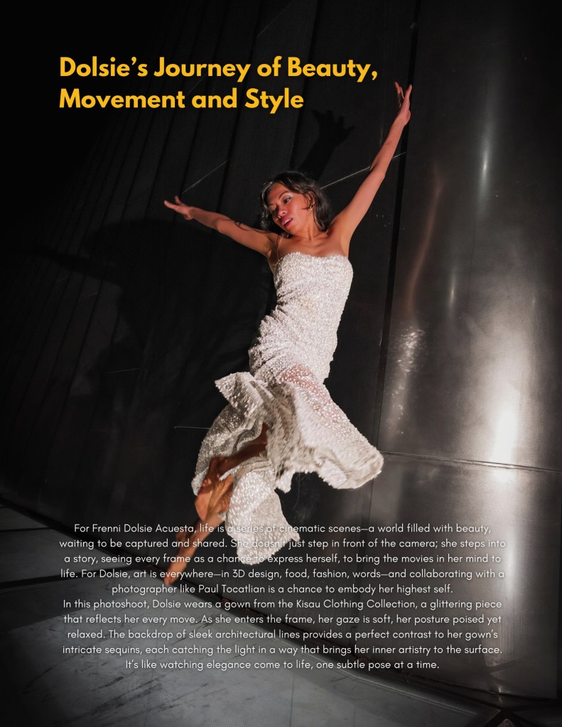 Frenni Dolsie Acuesta Brings Fashion to Life in COPIED Magazine