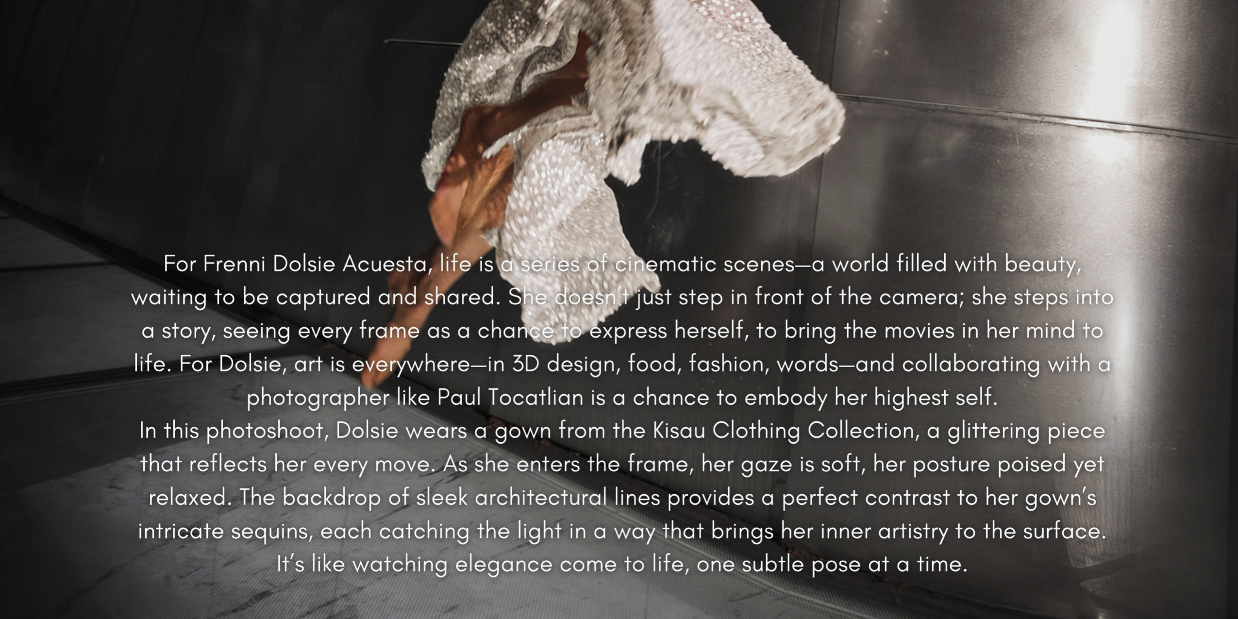 Frenni Dolsie Acuesta Brings Fashion to Life in COPIED Magazine