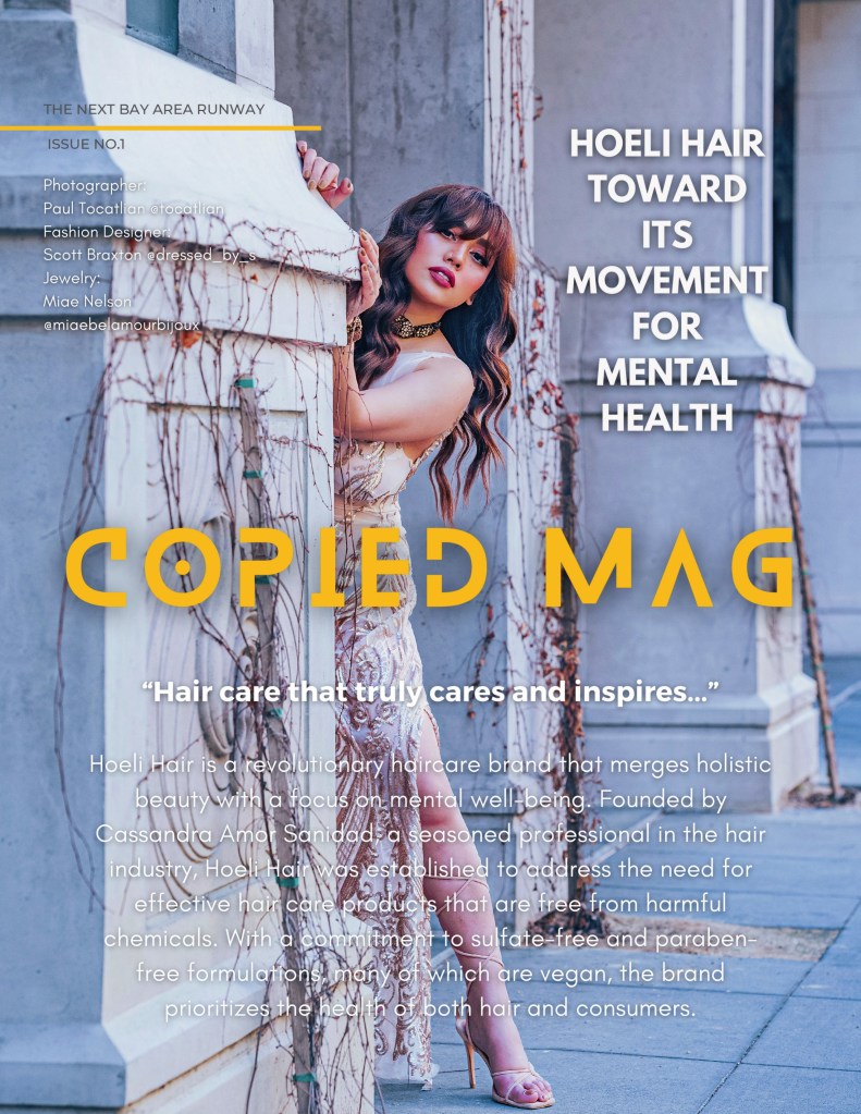 COPIED Magazine Spotlights HOELI Hair: Cassie Sanidad’s Mission for Mindful Haircare