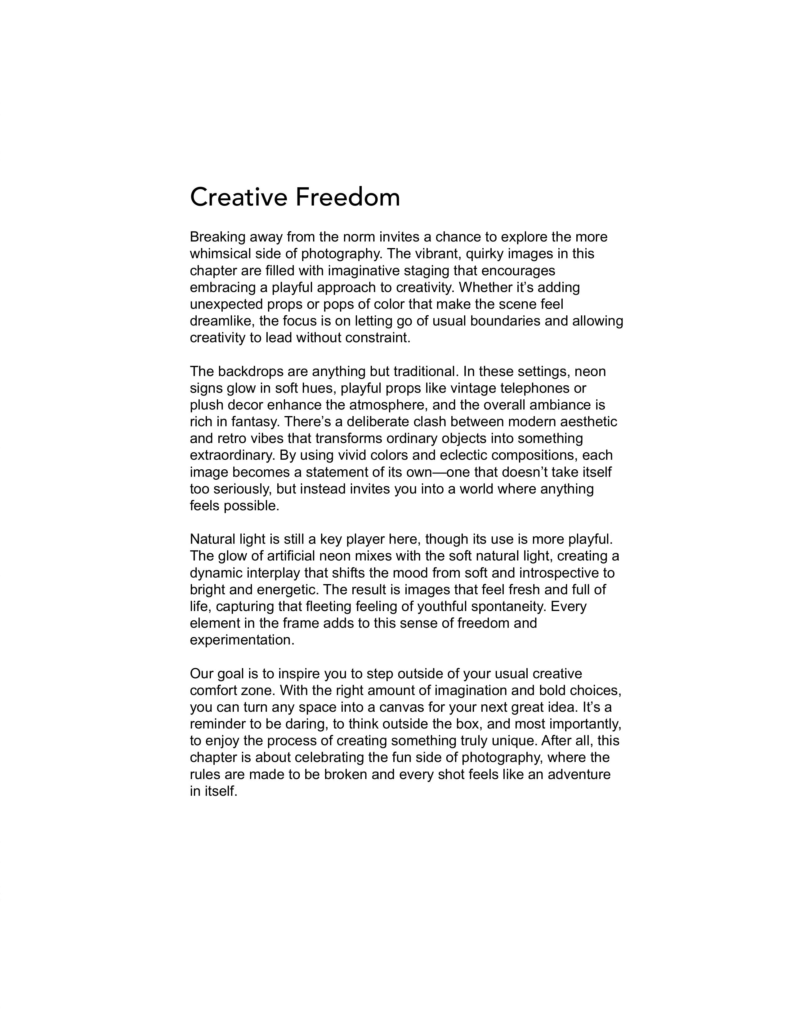 The Melbourne Portraits Project | Chapter 3 | Creative Freedom