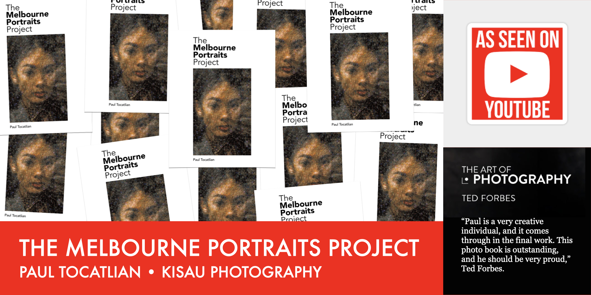 The Melbourne Portraits Project Featured by Ted Forbes on The Art of Photography