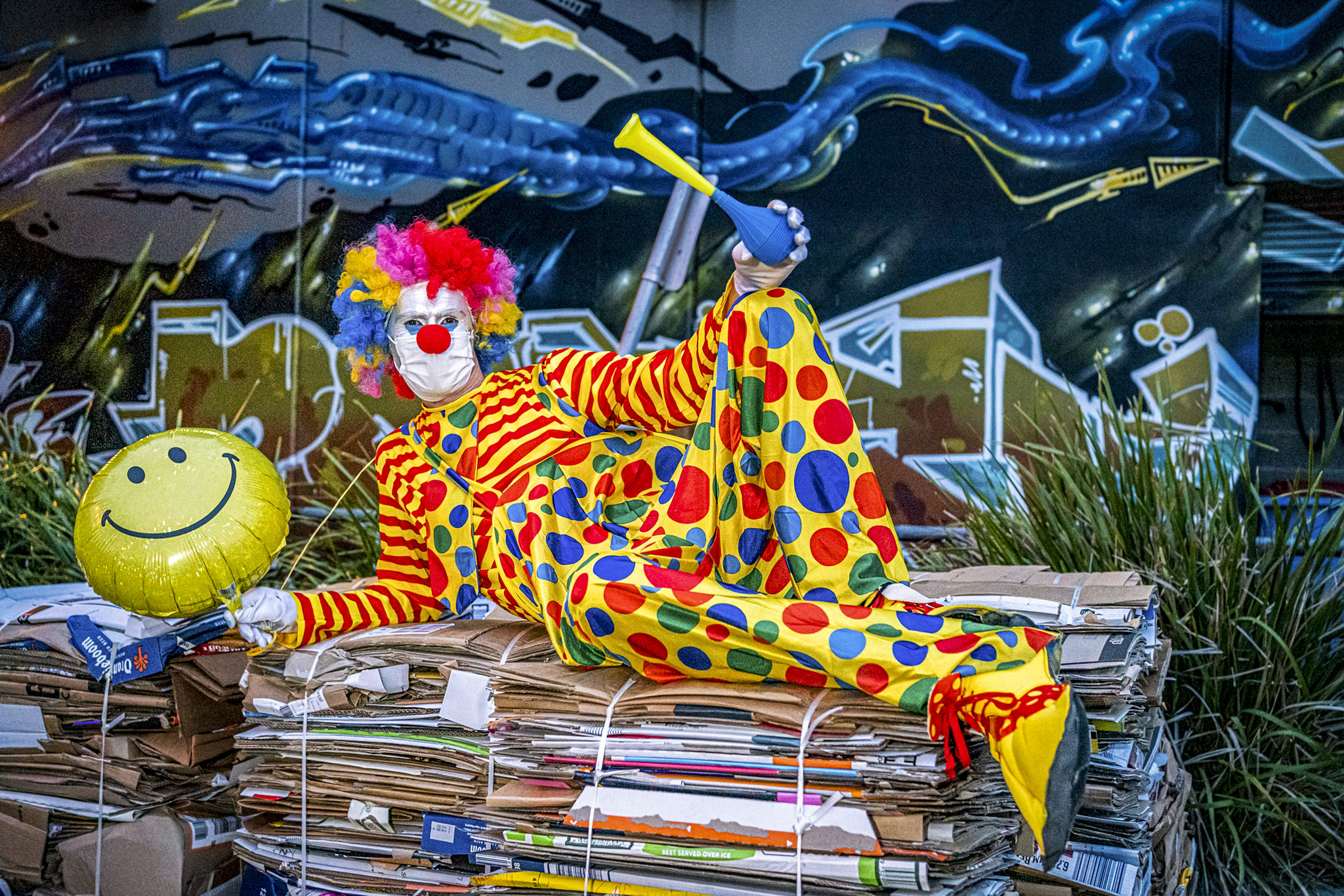 Clarence The Clown | Saint Kilda | Kisau Photography