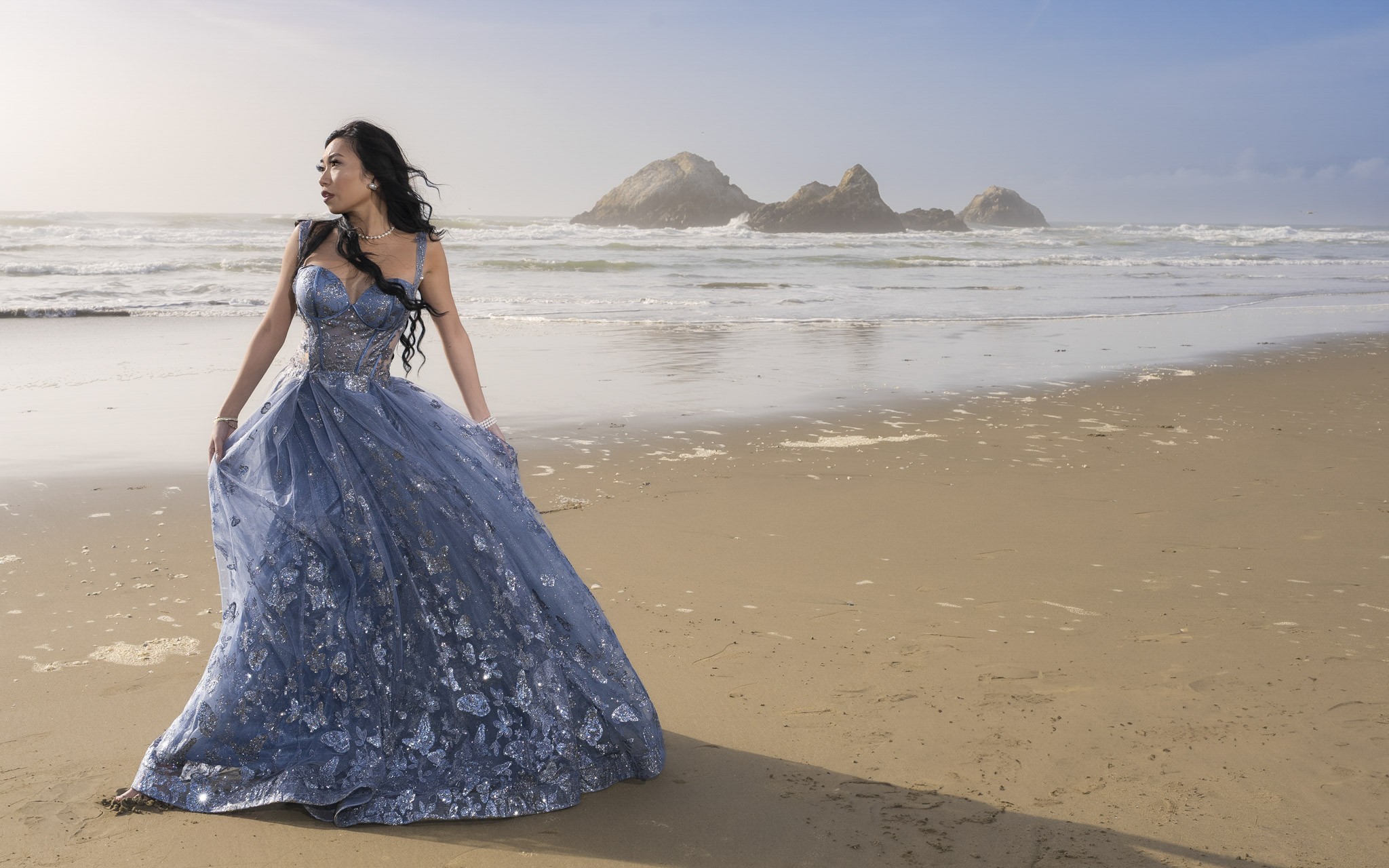 Alauna Jaden Ramos Torres | Miss Glamorous International | Ocean Beach