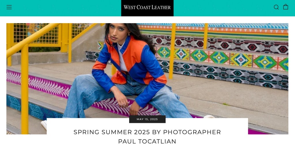 West Coast Leather Showcases Spring Summer 2025 by Paul Tocatlian with&nbsp;Interview