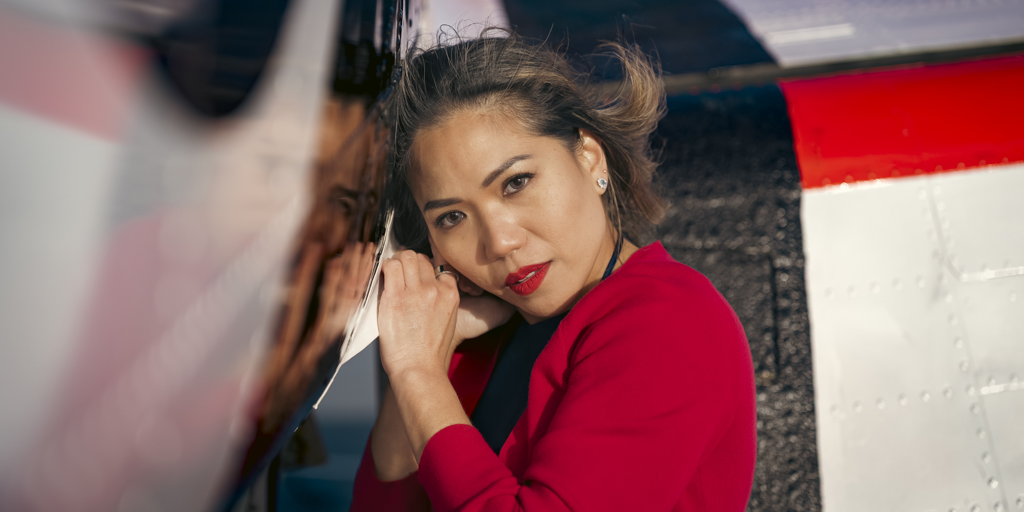 VANGUARD Magazine Presents ‘Steel and Style’ Featuring Sarah Lauder Aboard the USS Hornet