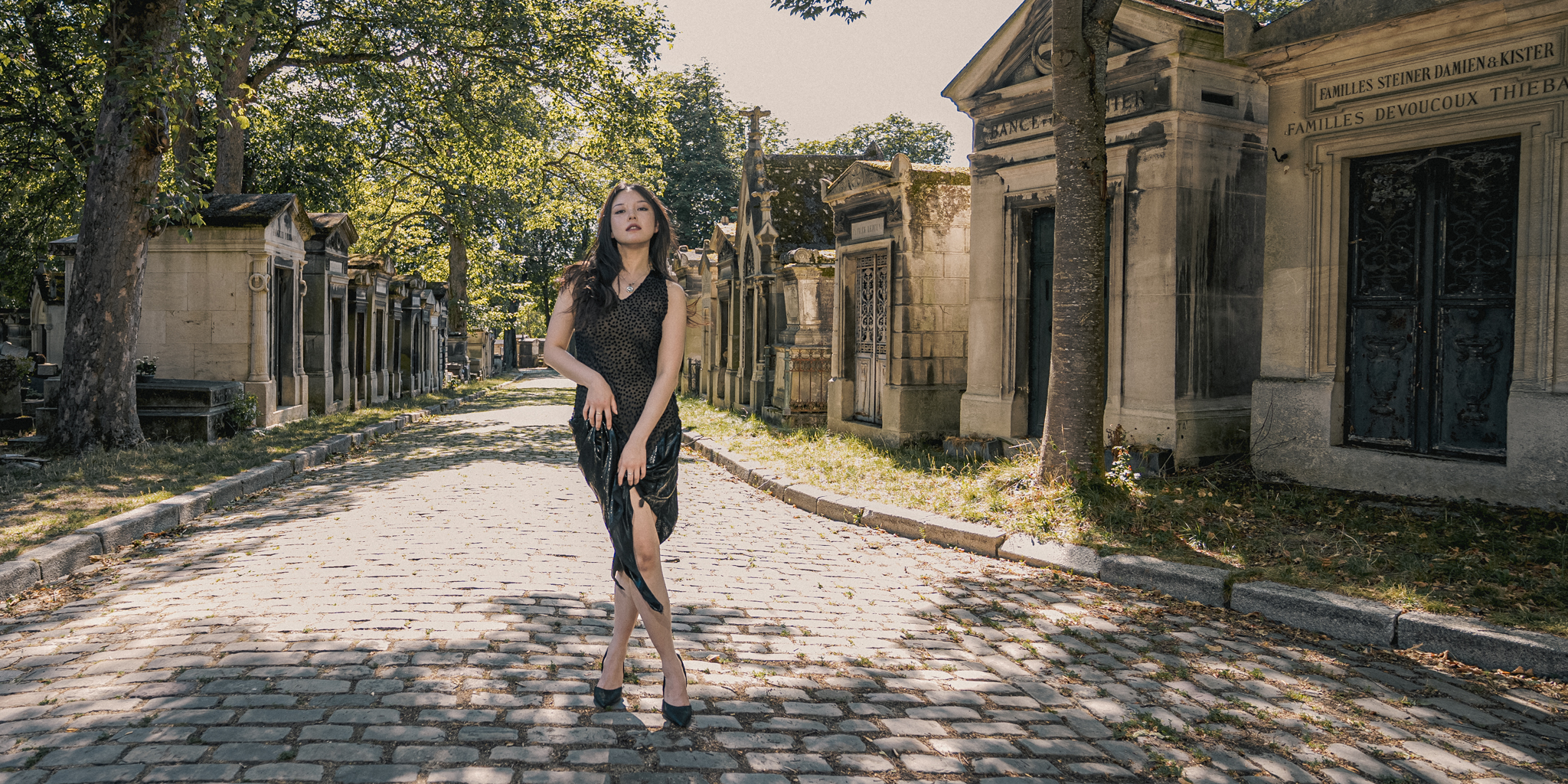 A Parisian Editorial with Meera X Jiao: From Père-Lachaise to Jardin des Plantes