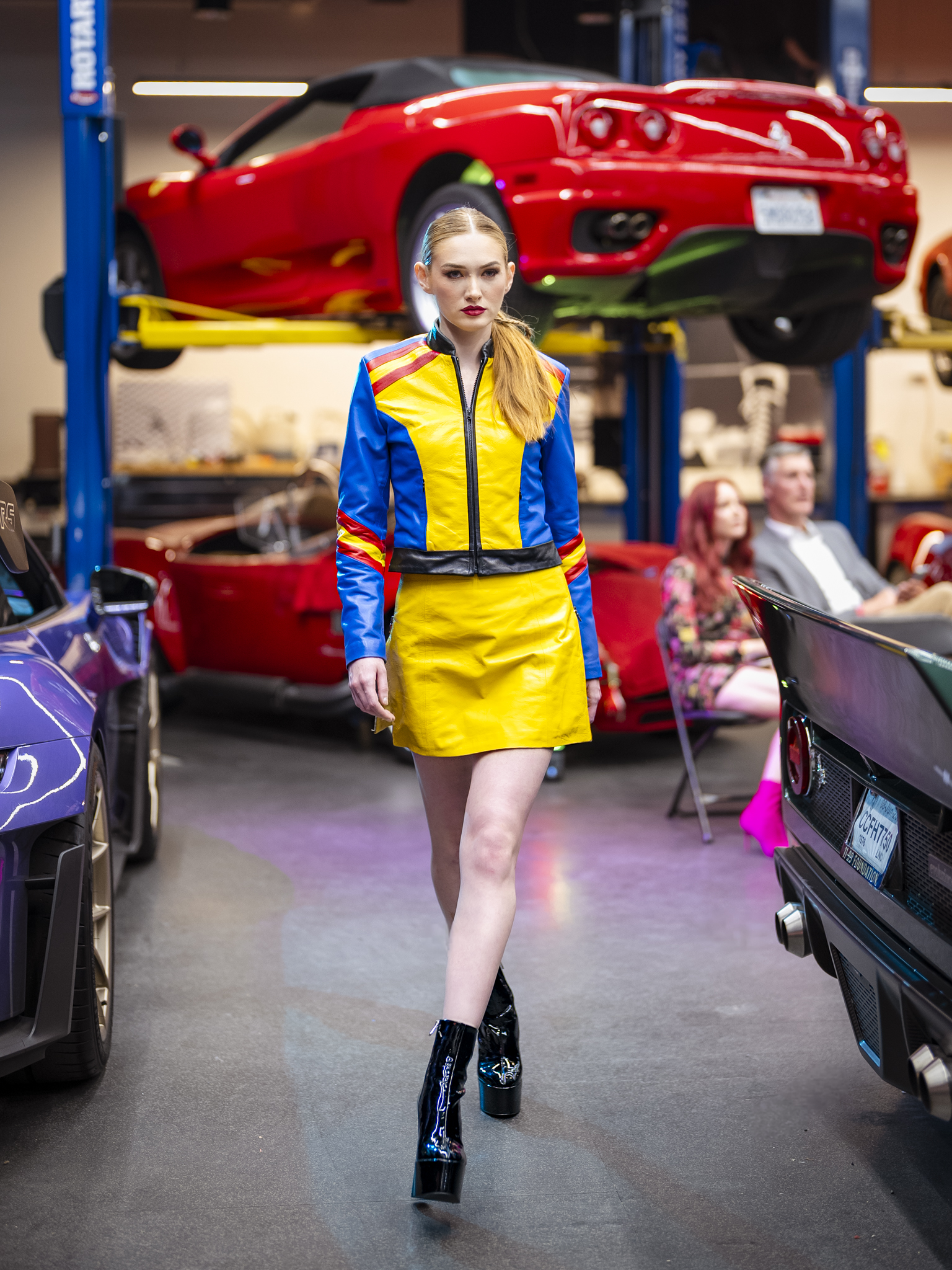 West Coast Leather | Taormina Motorsports | Fashion Show