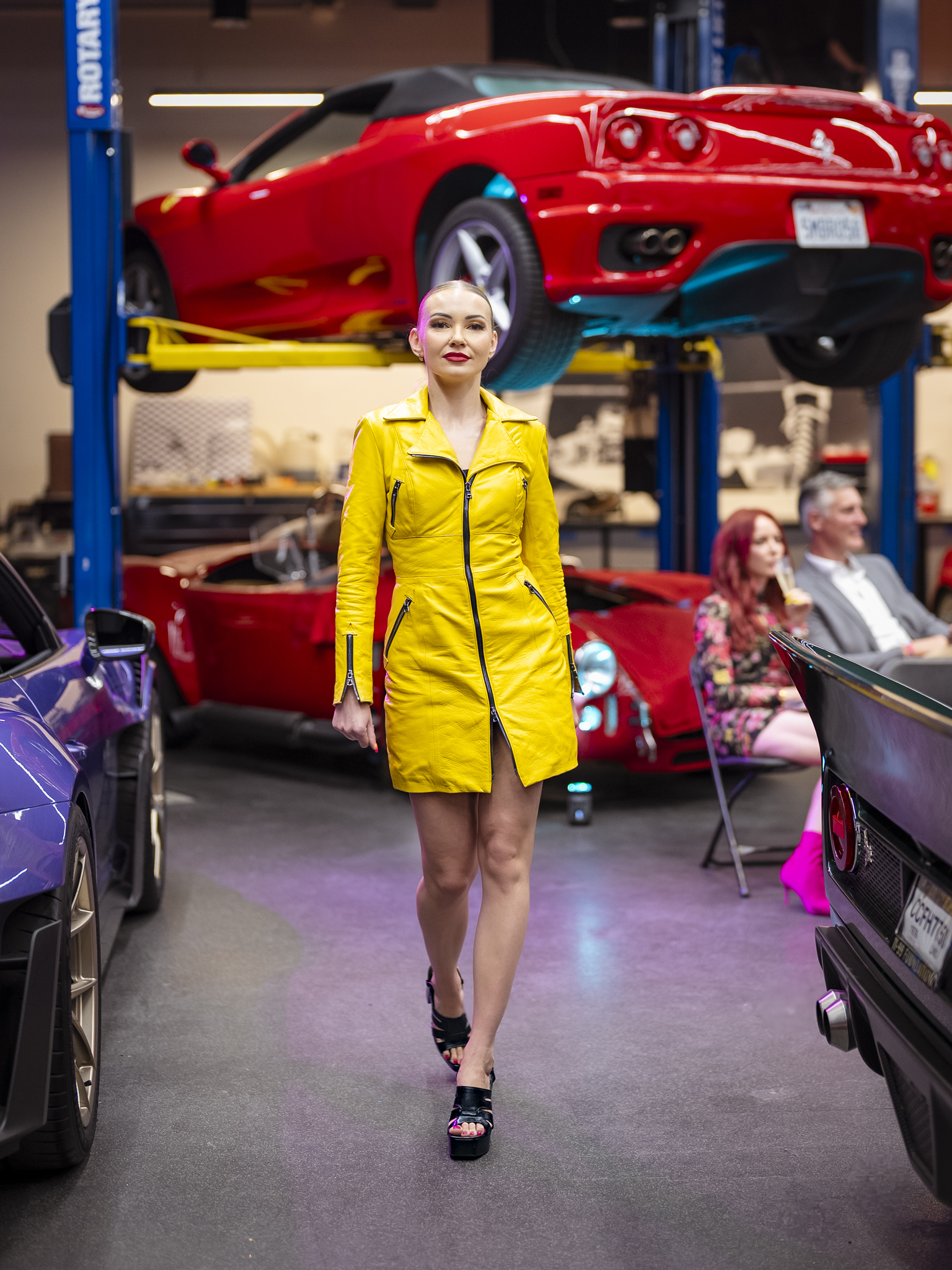 West Coast Leather | Taormina Motorsports | Fashion Show