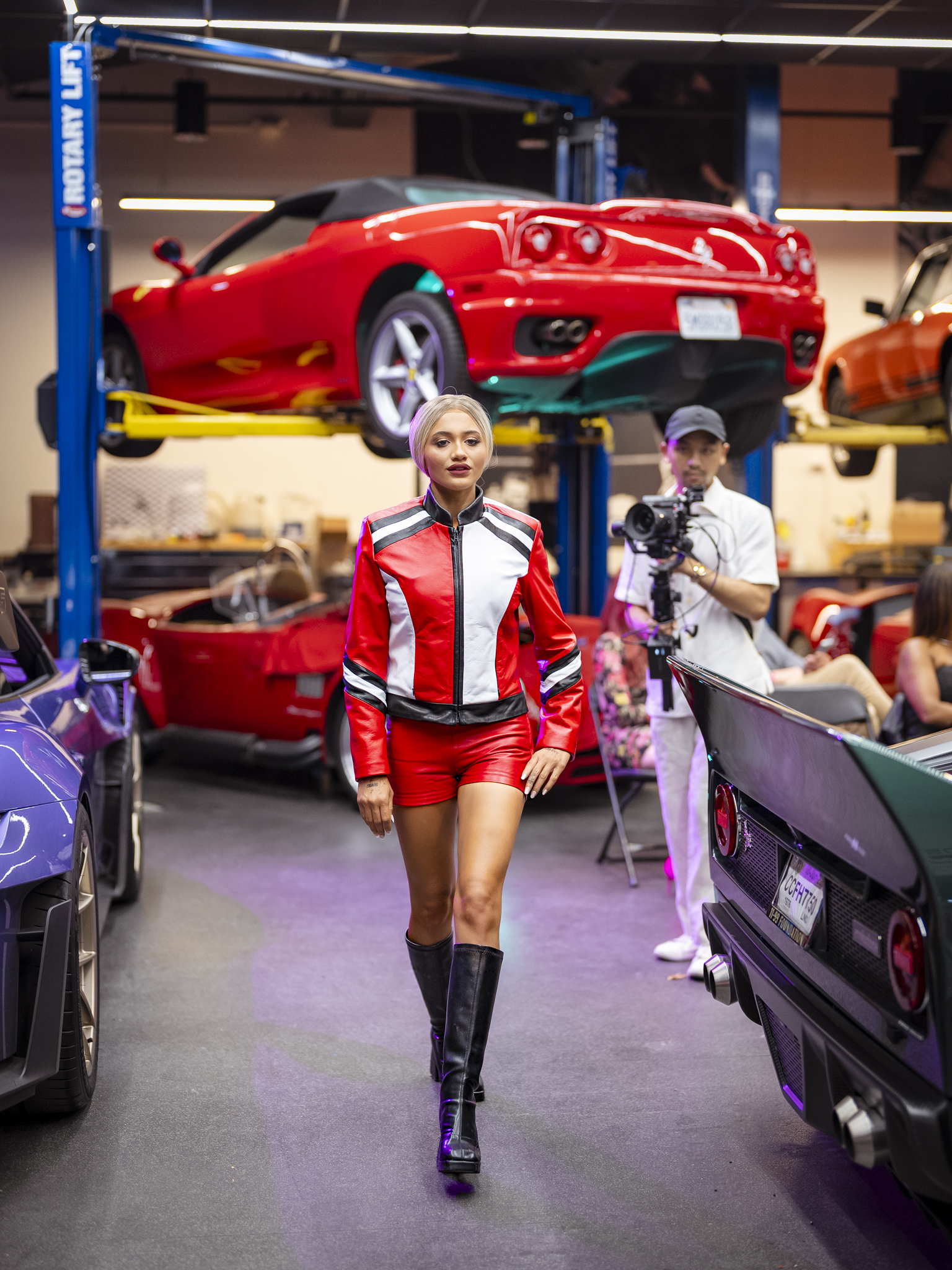 West Coast Leather | Taormina Motorsports | Fashion Show