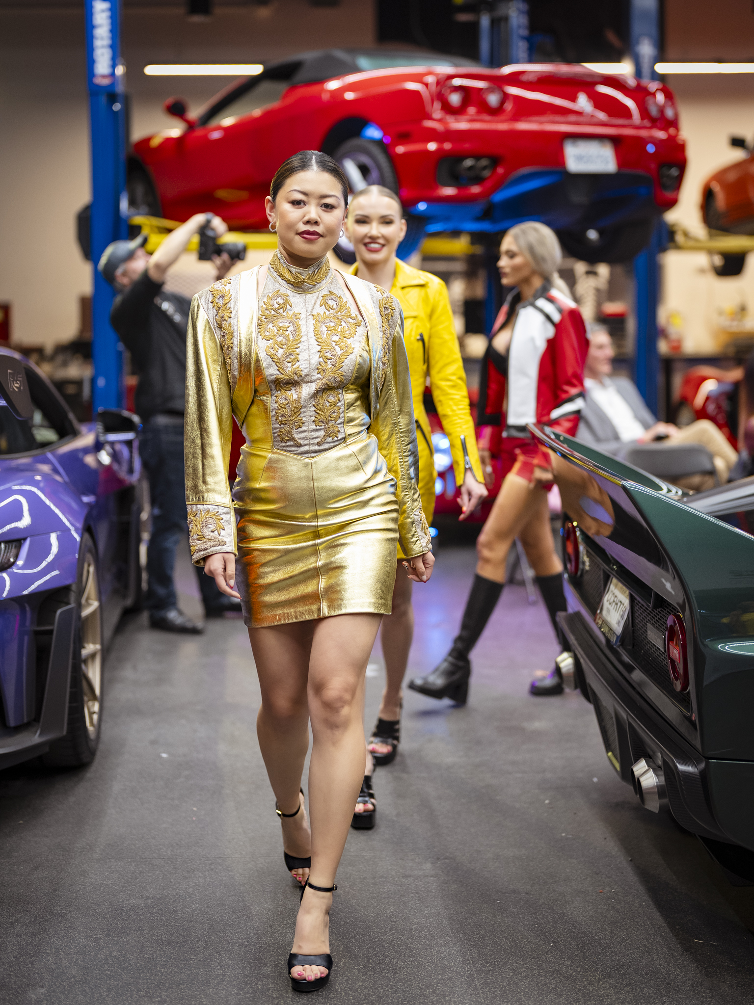 West Coast Leather | Taormina Motorsports | Fashion Show