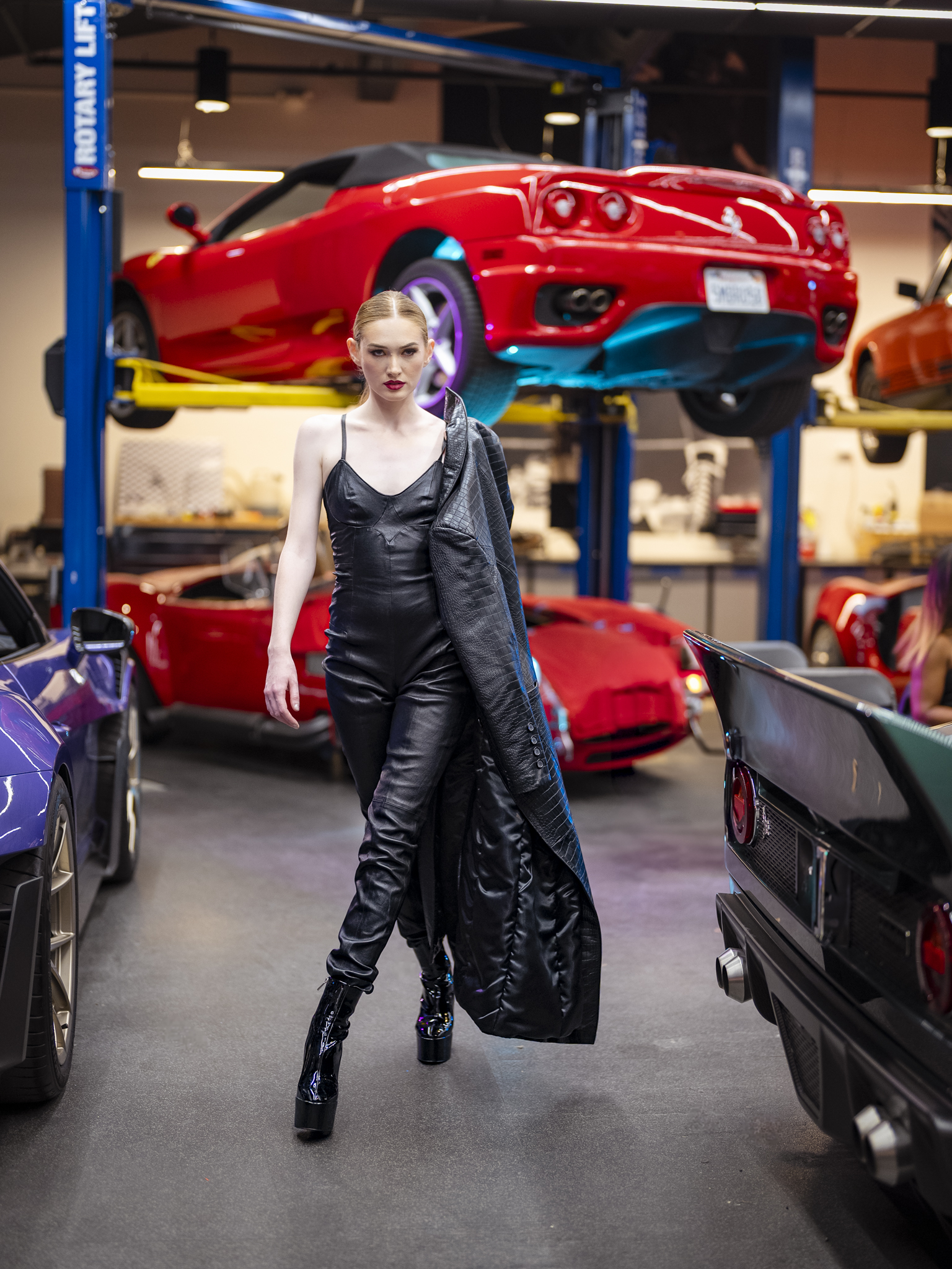 West Coast Leather | Taormina Motorsports | Fashion Show