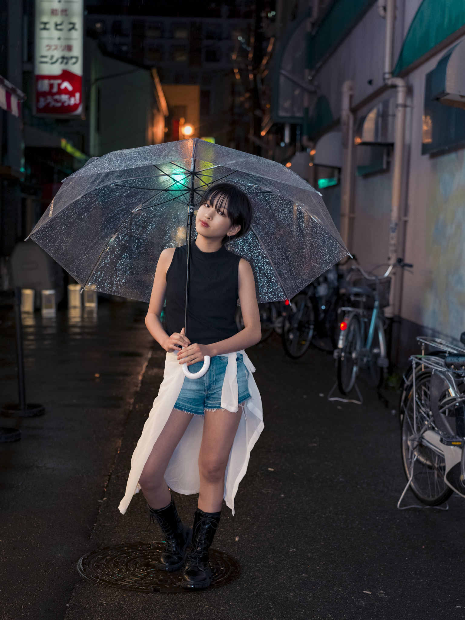 Hal in Osaka | Quiet Confidence Under City Lights | Kisau Photography