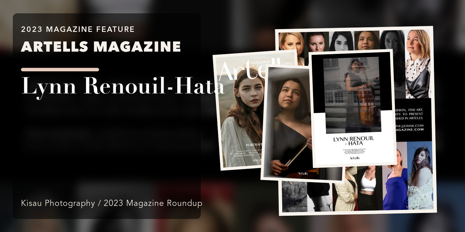 ARTELLS MAGAZINE: Lynn Renouil-Hata