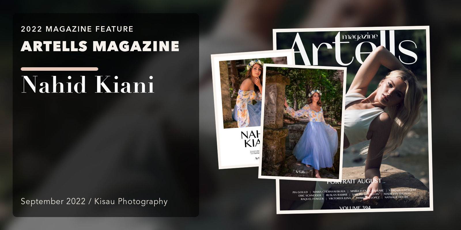 ARTELLS Magazine: Nahid Kiani