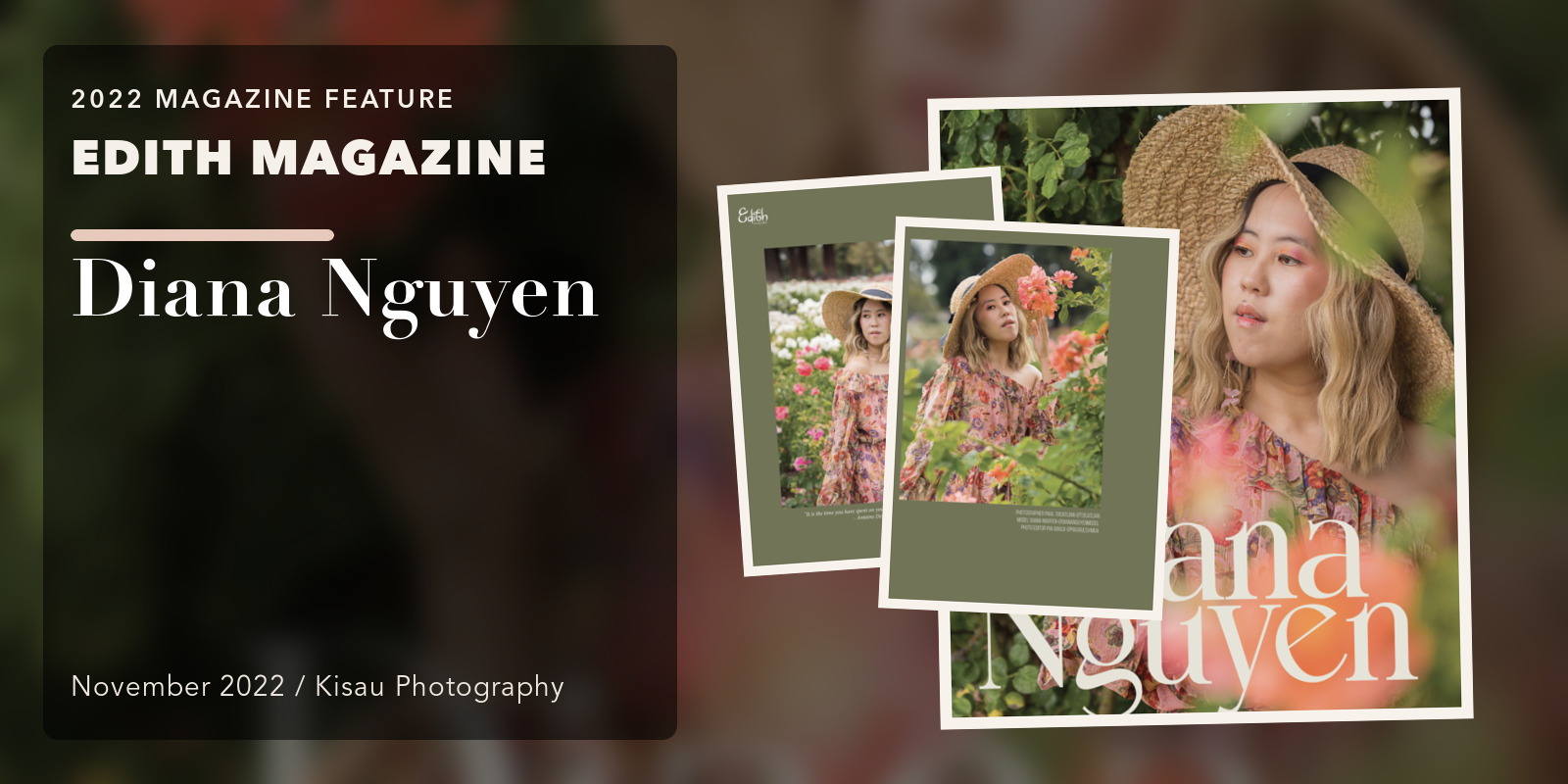EDITH Magazine: Diana Nguyễn