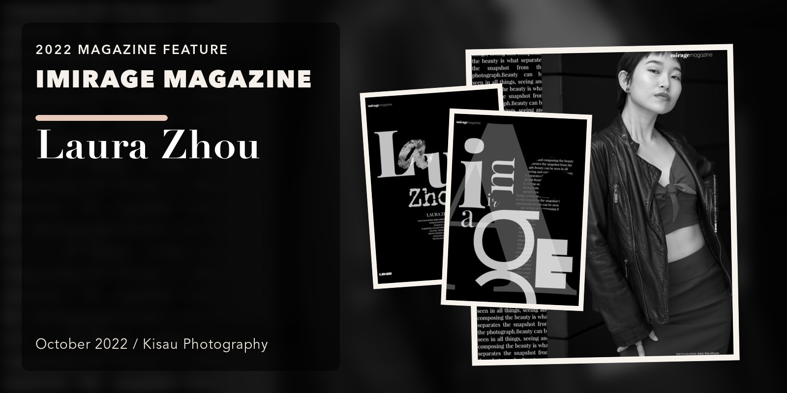 IMIRAGE Magazine: Laura Zhou