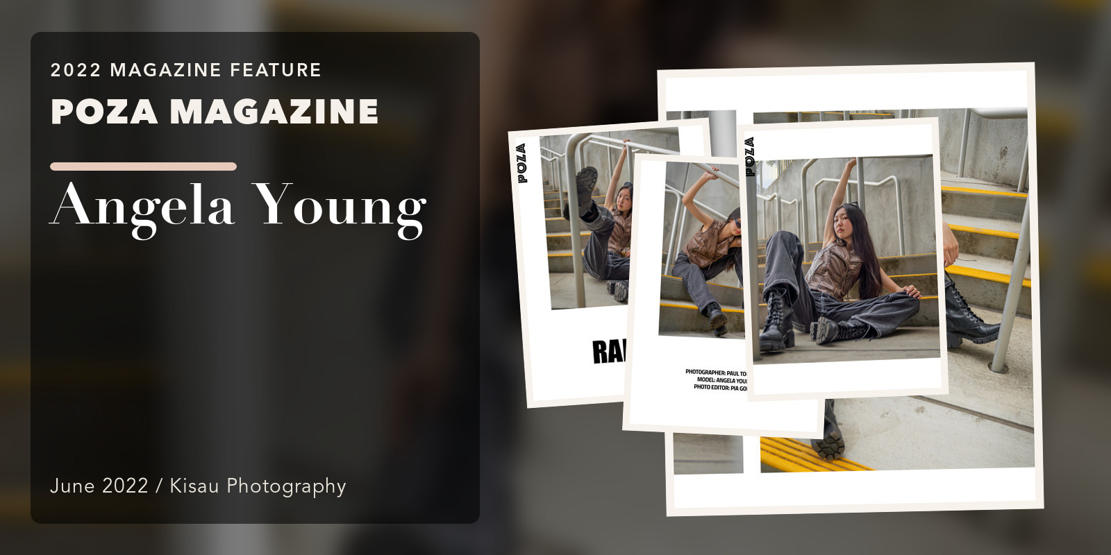 POZA Magazine: Angela Young