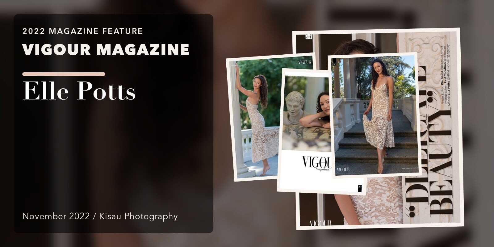 VIGOUR Magazine: Elle Potts