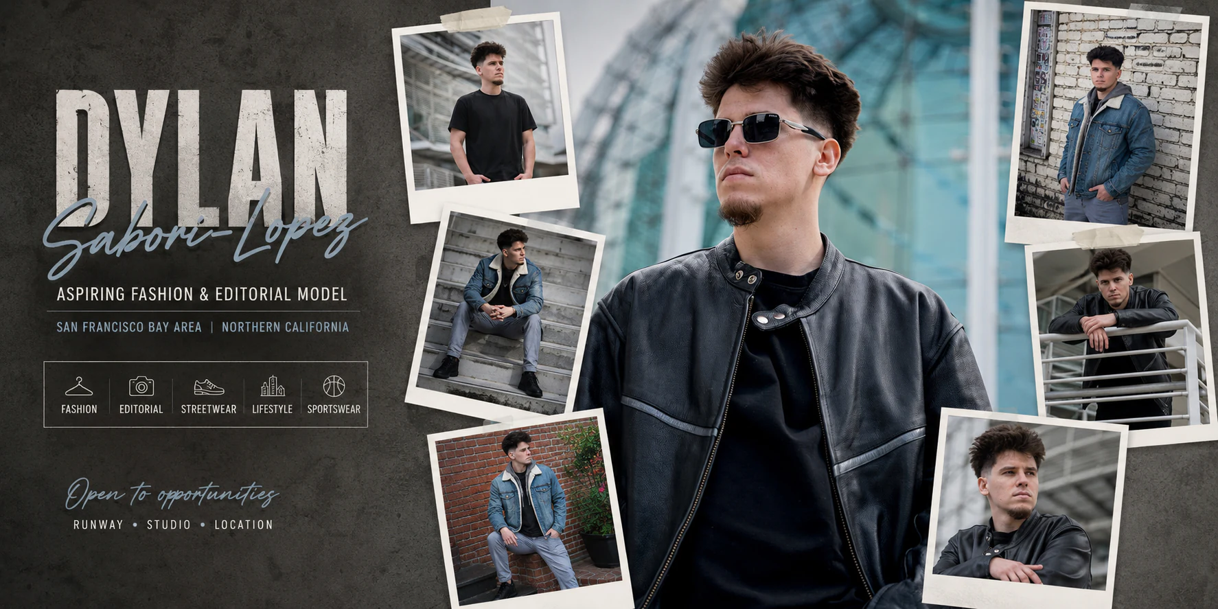 Dylan Sabori-Lopez: Digitals and Editorial Lookbook